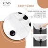 KENES Bathroom Vessel Sink Pop Up Drain Without Overflow Assembly,
