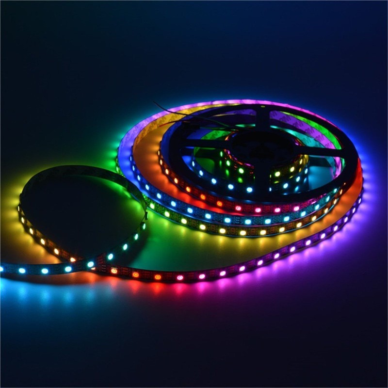 WESIRI WS2812B LED Strip Lights 16.4ft 5M WS2812B 300LEDs Programmable