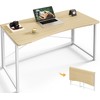 Huuger Folding Desk for Small Spaces, 39.3 Inch Foldable Computer