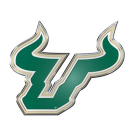 Fanmats 60580: South Florida Bulls Heavy Duty Aluminum Embossed Color Emblem