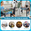 GYMAX Foosball Table, 38" Soccer Game Table Set with 2
