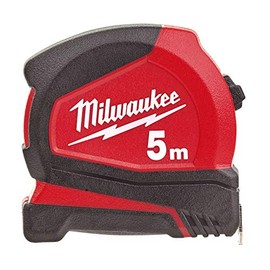 Milwaukee 4932459593 C5/25 5m Pro Compact Metric Tape Measure, Black