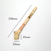 Hake City Brush Premium Goat Hair Goat Tail, Thick Mouth,