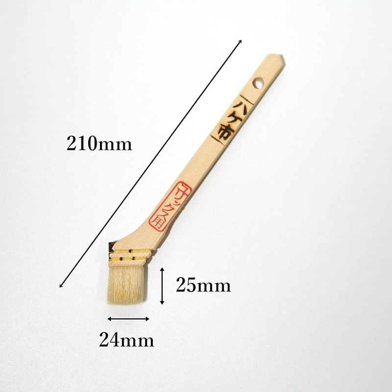 Hake City Brush Premium Goat Hair Goat Tail, Thick Mouth,