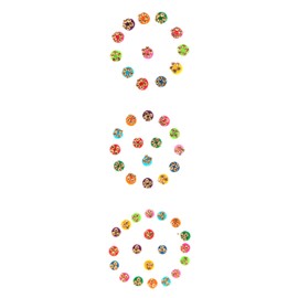 Bindi Pack of 6 Crystal Designer Jewel for Forehead Face Tikka Multicolored Bindiya Stickers Adhesive Stone Indian Traditional Mothers Day Bindi Tattoos for Women Girls Bride Return Gifts