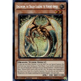 Ringowurm, The Dragon Guarding The Hundred Apples - MP24-EN080 - Prismatic Secret Rare - 1st Edition