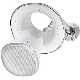 KOHLER KOHLER K-28238-GKA-CP Moxie Alexa Enabled Showerhead, Bluetooth Shower Speaker & Radio, Rechargeable & Portable Speaker, 1.75 GPM, Polished Chrome