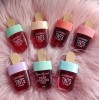 12 Tintas Labiales Forma De Paleta Larga Duración Lip Tint