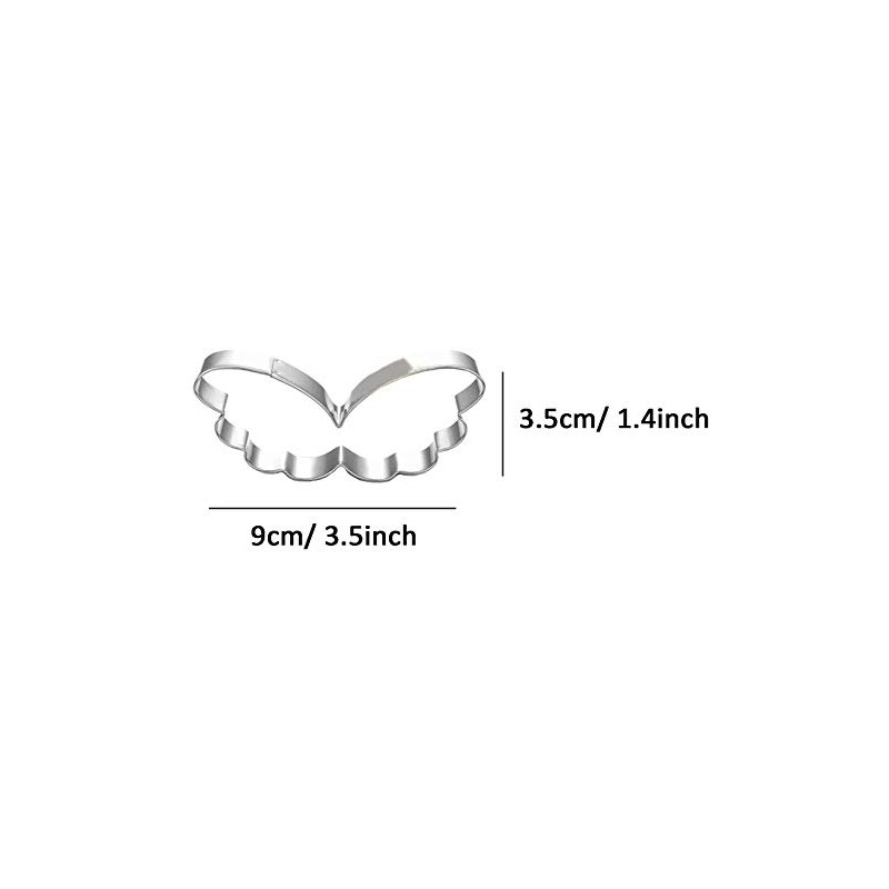 WDYJMALL Angel Wings Cookie Cutter
