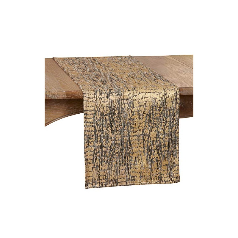 Animal Foil Print Table Runner
