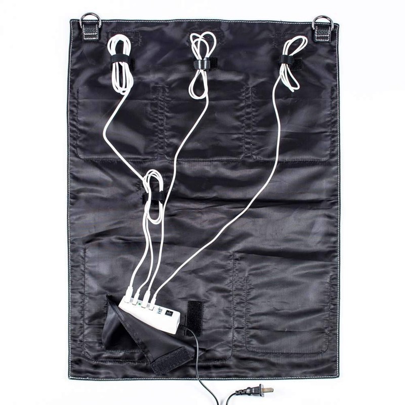 Wally Hanging Wall Organizer for Smartphones, Tablets, and Small Electronics,