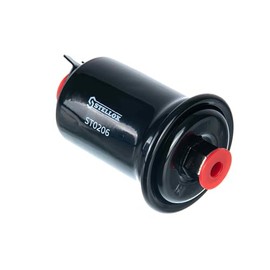 STELLOX 21-00624-SX Fuel Filter - In-Line Filter - with Gasket/Gasket Kit - Thread Size M14x1.5, M12x1.25 - For Cars