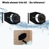 WIRELEL One-Hole-Remodel-Cover-Plate Compatible with Moen and Delta Bathtub and Shower