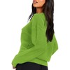 Urban CoCo Women's Solid Long Sleeve Crew Neck Knitted Pullover