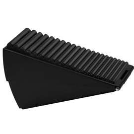 Door Stop Wedge,Non-Slip Heavy Duty Metal Door Stopper | Flexible Height Door Stopper for Carpets Parquet or Tiles for Balcony, Company, Residential