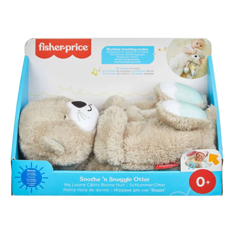 Fisher-Price Nutria Hora de Dormir Peluche Recién Nacido