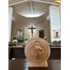 Kanica San Benito Candle Protects The Family Union, Decorative, Religious