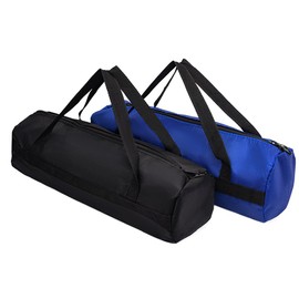 2 Pcs Zippered Canvas Pouches for Small Tools Components Screws Nails Organizer Zipper Bags Multipurpose Heavy Duty Storage Boxes