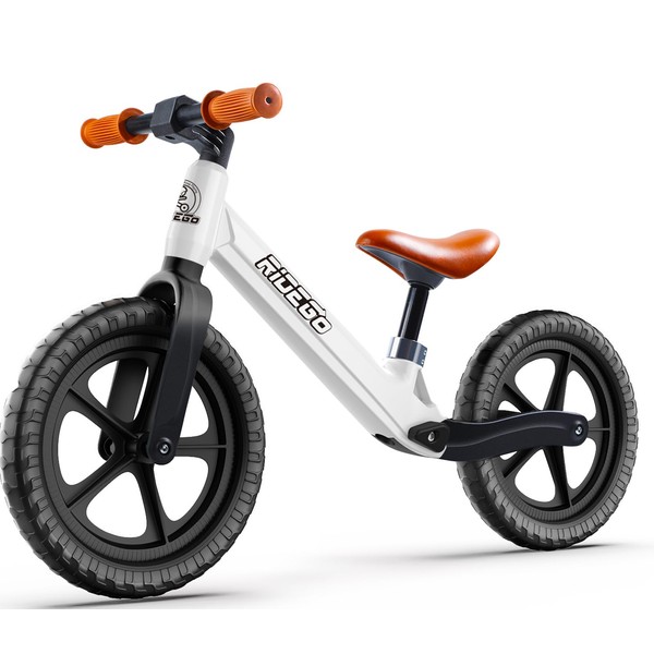 Ridego Toddler Balance Bike 2 Year Old,12Inch Lightweight Kids Bike