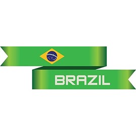 Zirni Brazil Soccer Cup Tape Football Sport World Sticker Decal Design
