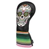 SHABIER Black Golf Driver Headcover with Skull Design for Golf