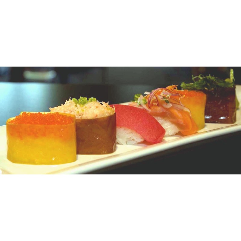 Pineapple Habanero Origami Sushi Wraps