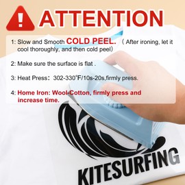 CAREGY 12" x 70FT Black Heat Transfer Vinyl for T-Shirts HTV Rolls Iron on Vinyl Easy to Cut Weed Transfer