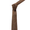 King & Priory Heritage Check Cedar Brown Tie