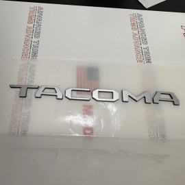 Advanced Trims ALUMINUM Glove Box Dashboard Letter Inserts fits 2016-2025 Toyota Tacoma