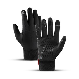 CBValleyol Winter Thermal Gloves,Touch Screen Warm Running Gloves Men Women Non-Slip Cycling Gloves for Men Women Driving Climbing Hiking Skiing Working Outdoor