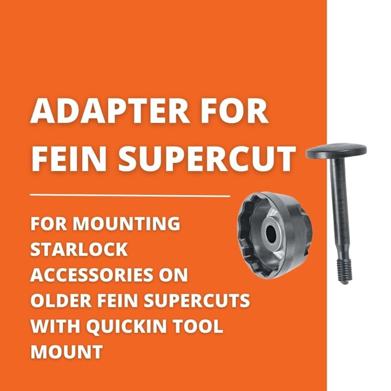 Fein QuickIn Adapter for SuperCut Tools - Seamless, Fast Accessory