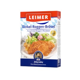 LEIMER Spelt Rye Crumbs 250 g – Inspired by the Bavarian King Ludwig II with Loose and Delicate Structure for a Malty Crisp (1 x 250 g)