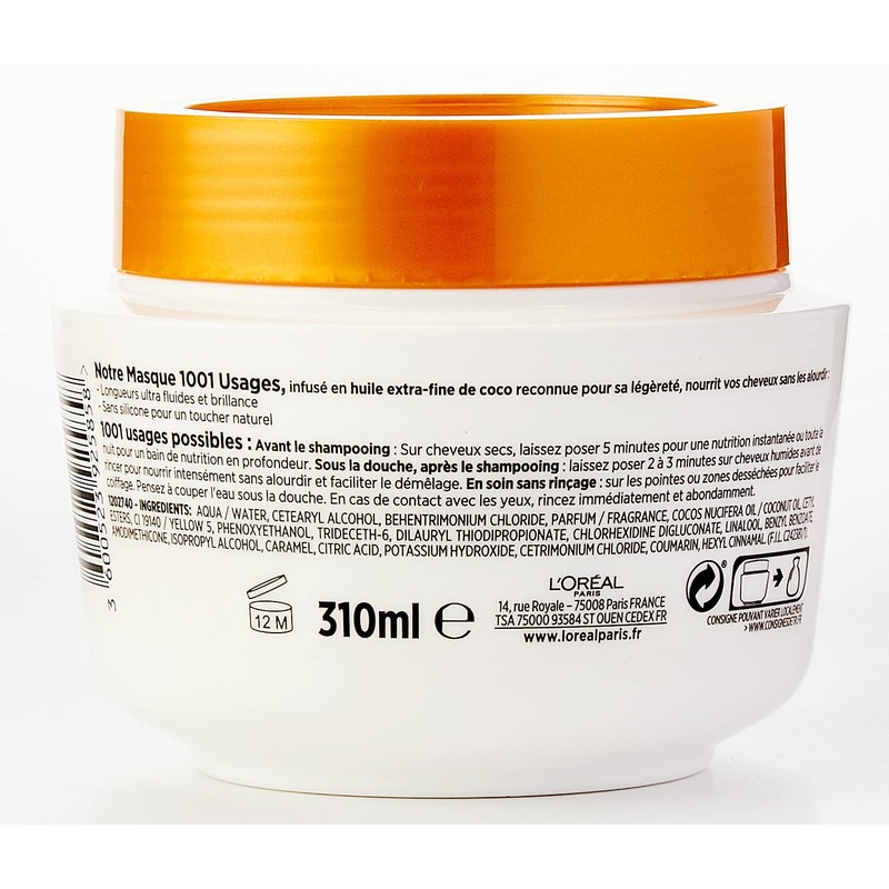 L'Oréal Paris Elseve Extraordinary Coconut Oil Mask with Extra-Fine Coconut