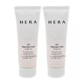Hera 헤라 유브이 프로텍터 톤업 50ml X 2개 Hera UV Protector Tone-Up 50ml x 2