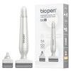 Derma Stamp, Dermastamp Regolabile 0-3mm 120 Titanio Aghi + 64