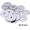 10pcs M6 Washers M6x40mm Metal Flat Penny Washers Thickness 2mm-304