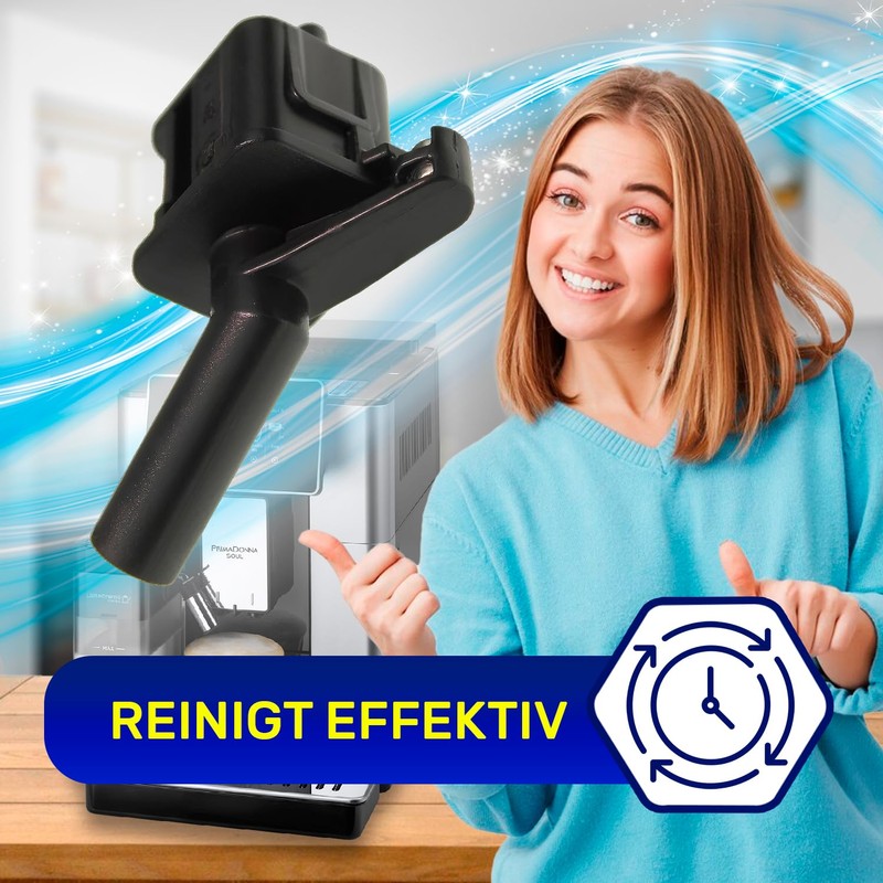 DeLonghi ECAM 610 Hot Water Nozzle for Descaling Coffee Machines