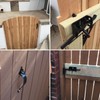 Gate Latch, Thumb Latch Hardware, Gate Latch for Wooden Fence