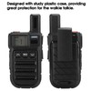 3W Mini Handheld Walkie Talkie Hand Tuning CT/DC Vibration Two