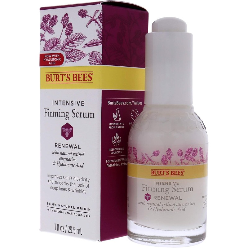 Burt's Bees Renewal Intensive Firming Serum, 1.1 Ounce Bottle