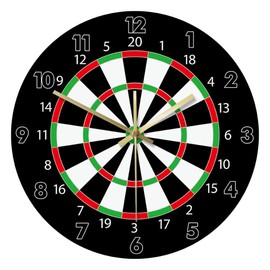 Trendy Wall Clock Vintage Wall Clock Number Wall Clock Vintage Office Decoration Mute Hanging Clock Vintage Decorate Interior Decorations Banquet Wall Hanging