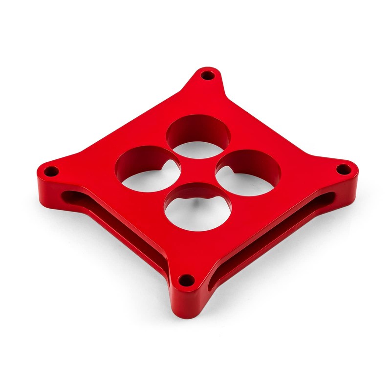 Speedmaster PCE120.1008.04 1" Aluminum 4150 CNC Machined Carburetor Spacer Square