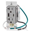 Leviton T5834-G 60W (20V@2.5A+ 5V@2A) USB Dual Type A/Type-C Power
