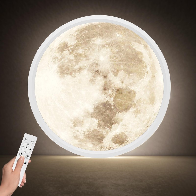 Aphyni Moonlight Ceiling Light LED Diameter 30 cm, 24 W