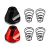 Laroal 2Pcs M5 Bicycle Hub Nut with 4 Quick Release