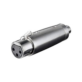 Wentronic 27457-GB 3 Pin Jack to Cinch Jack XLR Adaptor