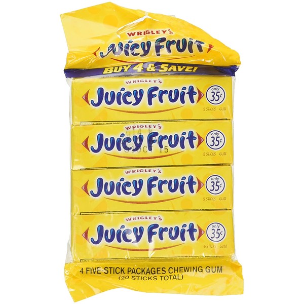 Wrigley's Juicy Fruit 4PK