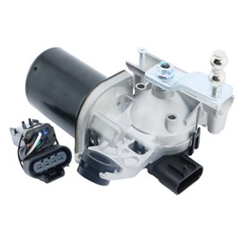Front Windshield Wiper Motor Replacement New for 2003-2009 Dodge Ram 1500 3.7-8.3L, 2003-2010 Ram 2500 3500 5.7 6.7 8.0L，2008-2010 Ram 4500 5500 6.7L，55077098AC 55077098AF 55077098AJ 55077098AK