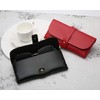 TongTang Glasses Case, Sunglasses, Soft Leather, Stylish, Simple, Stylish, Black