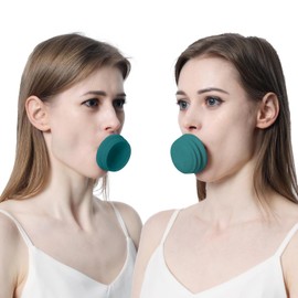 Face Lifting Device Facial Toning Exercise for Double Chin and Jawline Slim Contour Yoga Equipment Reusable for both Women and Men / 페이스 리프팅 장치 더블 턱과 턱선을 위한 페이셜 토닝 운동 슬림한 컨투어를 요가 기구 여성과 남성 모두에게 재사용 가능